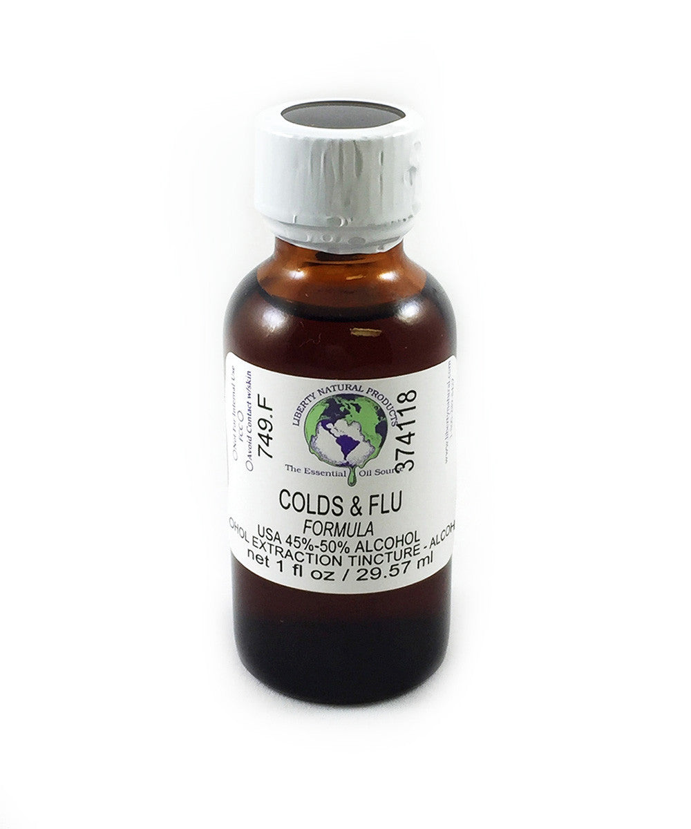 Colds & Flu Tincture - Coming down with the flu or a bad cold can be horrible. Fight back with powerful herbs & botanicals on your side in the form of this wonderful formula. 