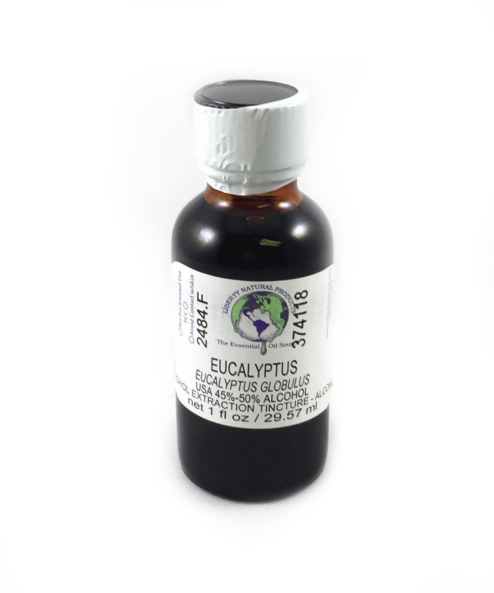 Eucalyptus Tincture - is wonderful when tackling a cold, cough or even the flu. 