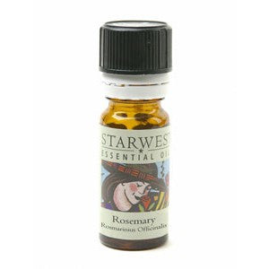 Rosemary Essential Oil - A strong, fresh, herbaceous fragrance with a hint of woody-balsamic, it is ideal for blending.